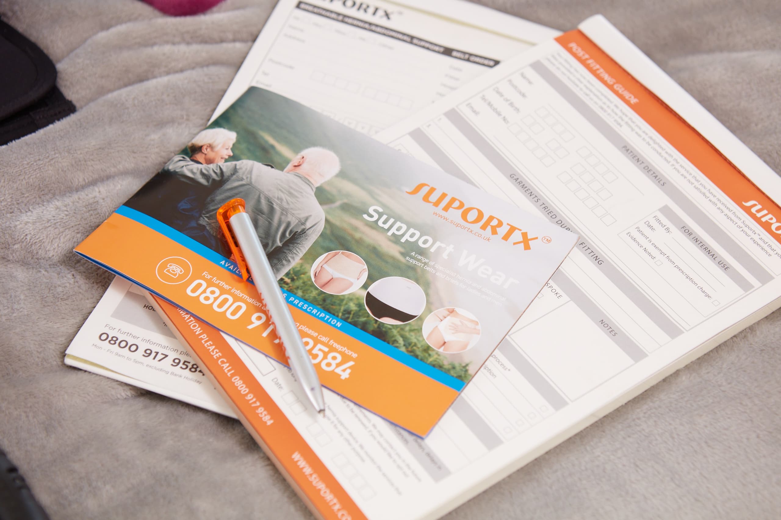 Suportx enquiry forms and fitting guides